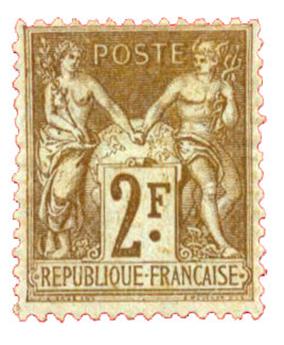 n° 105* - Timbre FRANCE Poste
