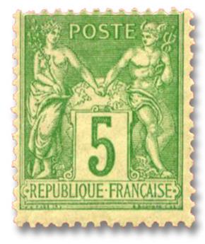 n° 106* - Timbre FRANCE Poste