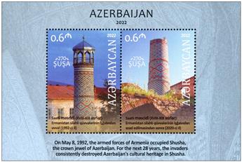 n° 266 - Timbre AZERBAIDJAN Blocs et feuillets