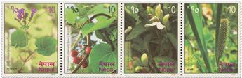 n° 1350/1353 - Timbre NEPAL Poste