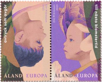 n° 544/545 - Timbre ALAND Poste