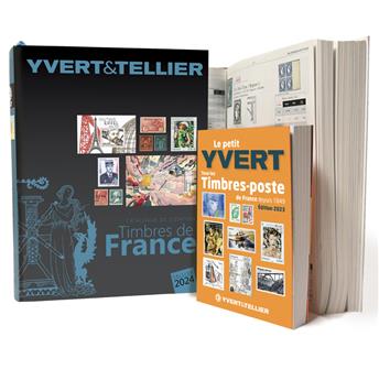 PACK FRANCE : TOME 1 - 2024 + PETIT YVERT 2023 (Catalogue des Timbres de France)