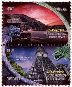 n° 793/794 - Timbre GUATEMALA Poste