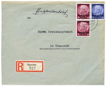 Allemagne : Poste allemande de l´Est 1939/1940