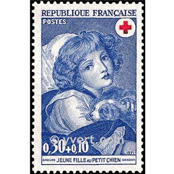n.o 1700 -  Sello Francia Correos