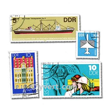 ALLEMAGNE : pochette de 1000 timbres (Oblitérés)