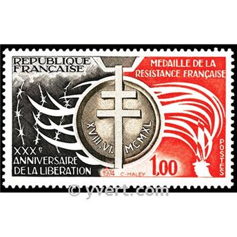 nr. 1821 -  Stamp France Mail