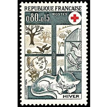 n° 1829 -  Selo França Correios