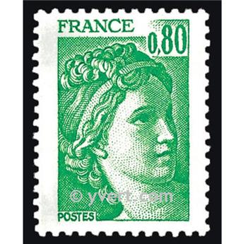 n.o 1970 -  Sello Francia Correos