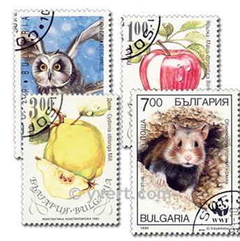 BULGARIA: envelope of 1000 stamps
