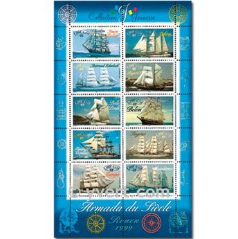 nr. 25 -  Stamp France Souvenir sheets