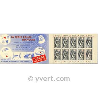 nr. 2001 -  Stamp France Red Cross Booklet Panes