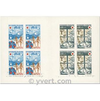 nr. 2023 -  Stamp France Red Cross Booklet Panes