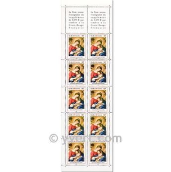 nr. 2051 -  Stamp France Red Cross Booklet Panes