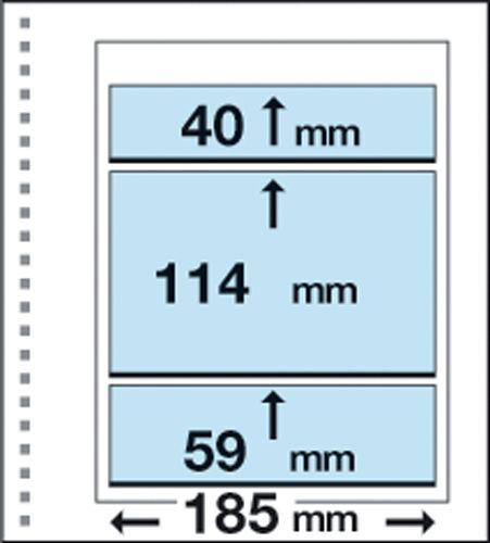 Recharges CK18 : 1 poche centrale (114x185mm) et 2 bandes (40/59 x185mm) Recharges CK18 : 1 poche centrale (114x185mm) et 2 bandes (40/59 x185mm)