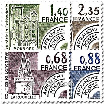 n° 162/165 -  Selo França Pré-obliterados