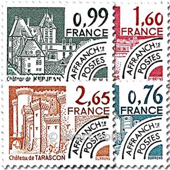 nr. 166/169 -  Stamp France Precancels