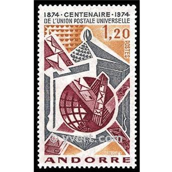 n° 242 -  Timbre Andorre Poste