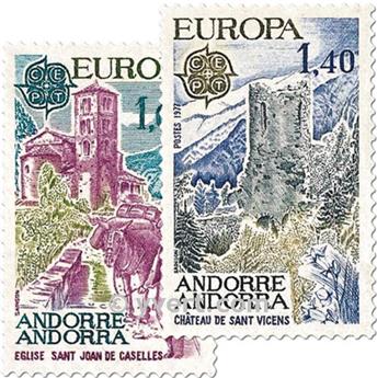 n.o 261/262 -  Sello Andorra Correos