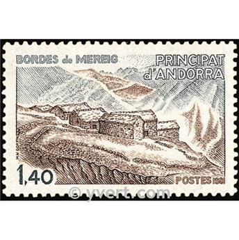 n° 291 -  Timbre Andorre Poste