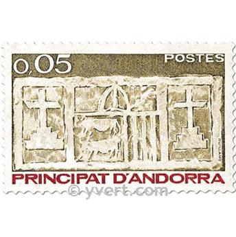 n° 316/324 -  Timbre Andorre Poste