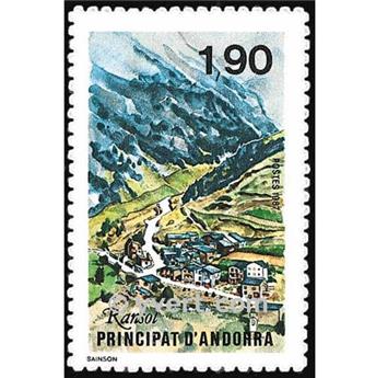n° 360 -  Timbre Andorre Poste