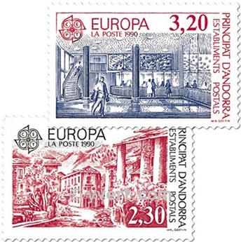 nr. 388/389 -  Stamp Andorra Mail