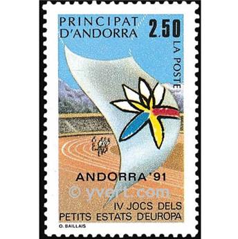 n.o 401 -  Sello Andorra Correos
