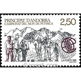 nr. 407 -  Stamp Andorra Mail