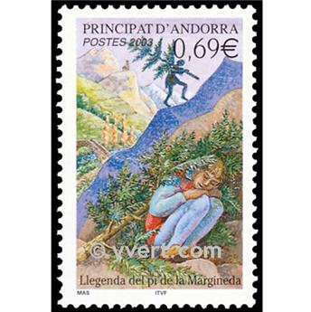 nr. 576 -  Stamp Andorra Mail