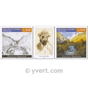 nr. 599/600 -  Stamp Andorra Mail
