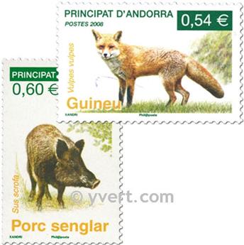nr. 649/650 -  Stamp Andorra Mail