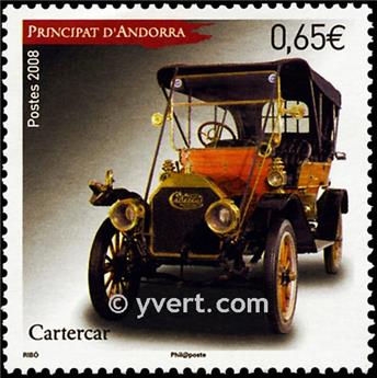 n° 654 -  Timbre Andorre Poste