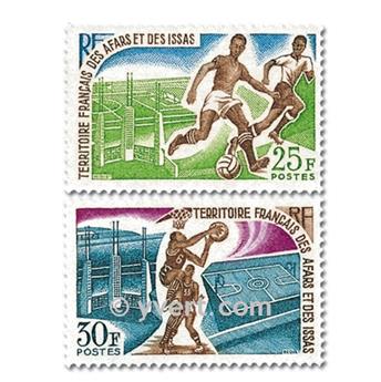 nr. 334/335 -  Stamp Afars and Issas Mail