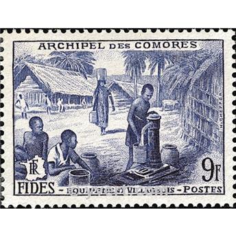 n.o 14 -  Sello Comoras Correos