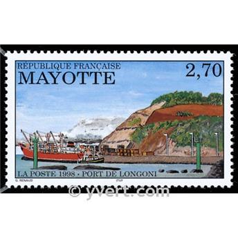 n.o 53 -  Sello Mayotte Correos