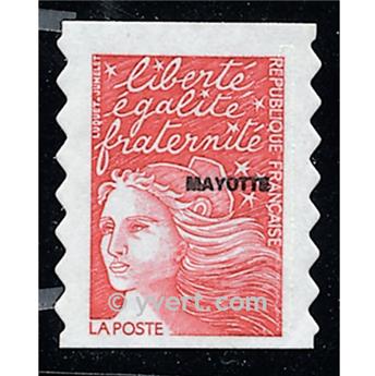 n.o 61A -  Sello Mayotte Correos