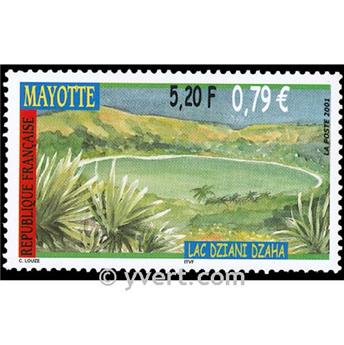 n° 110 -  Timbre Mayotte Poste
