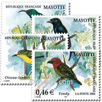 n° 134/137 -  Timbre Mayotte Poste
