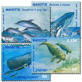 n.o 173 / 176 -  Sello Mayotte Correos