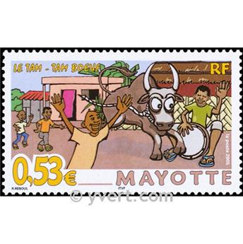 n.o 181 -  Sello Mayotte Correos