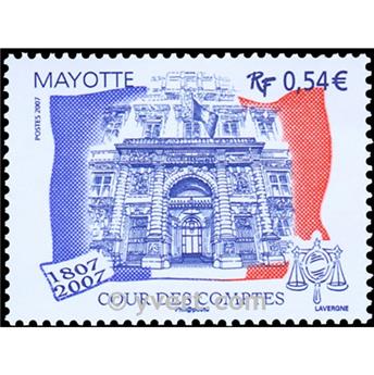 n.o 196 -  Sello Mayotte Correos