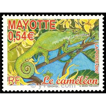n.o 204 -  Sello Mayotte Correos