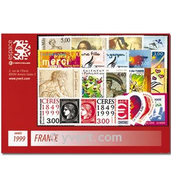 n° 3211/3293  - Sello Francia Año completo  (1999)