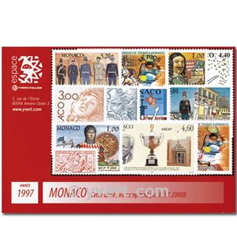 n° 2086/2145 -  Selo Mónaco Ano completo (1997)