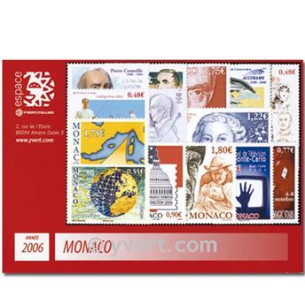 n° 2528/2587 -  Selo Mónaco Ano completo (2006)