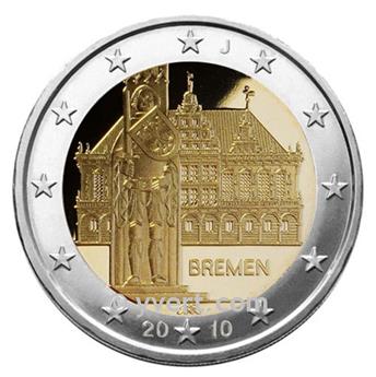€2 COMMEMORATIVE COIN 2010: GERMANY (J)