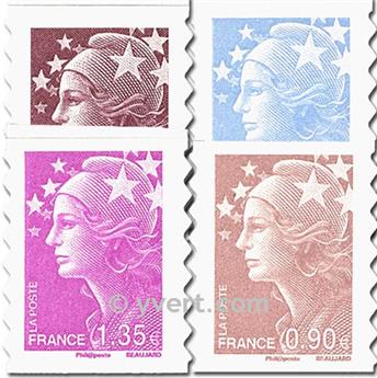 nr. 286/290 -  Stamp France Self-adhesive