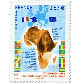 n.o 4496 -  Sello Francia Correos