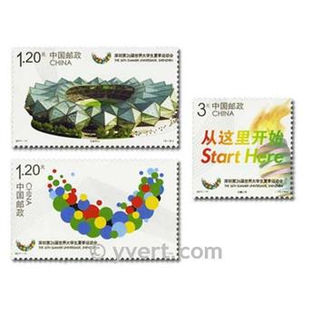n° 4812/4815 -  Timbre Chine Poste